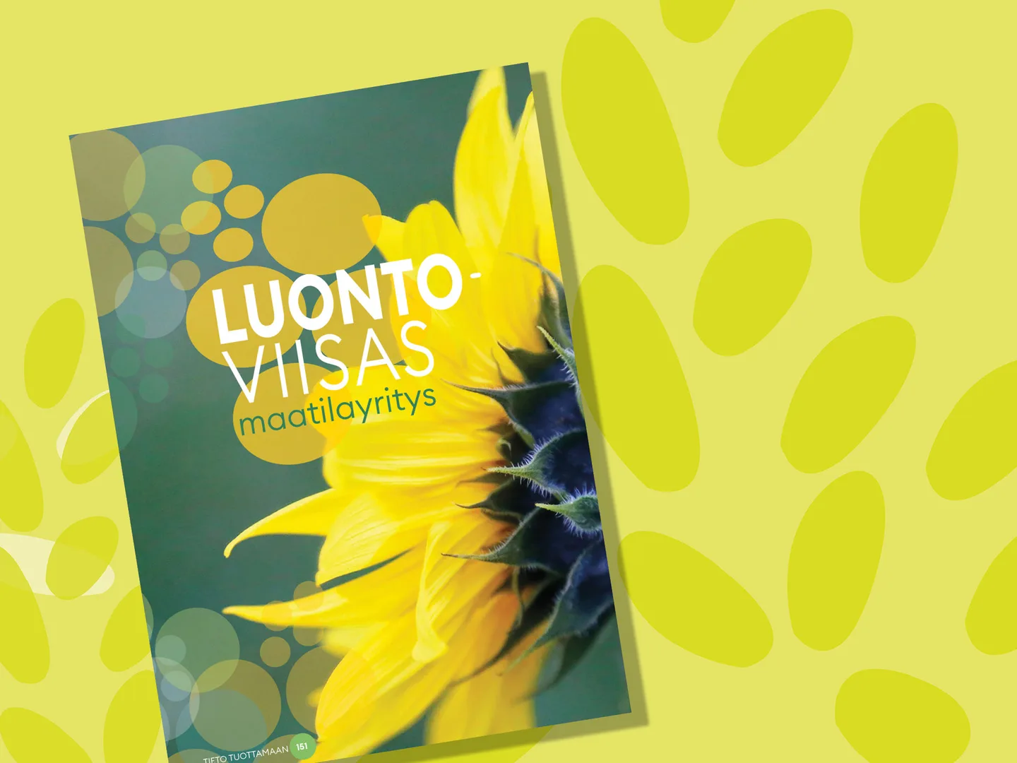 Luontoviisas maatilayritys kirjan kansikuva