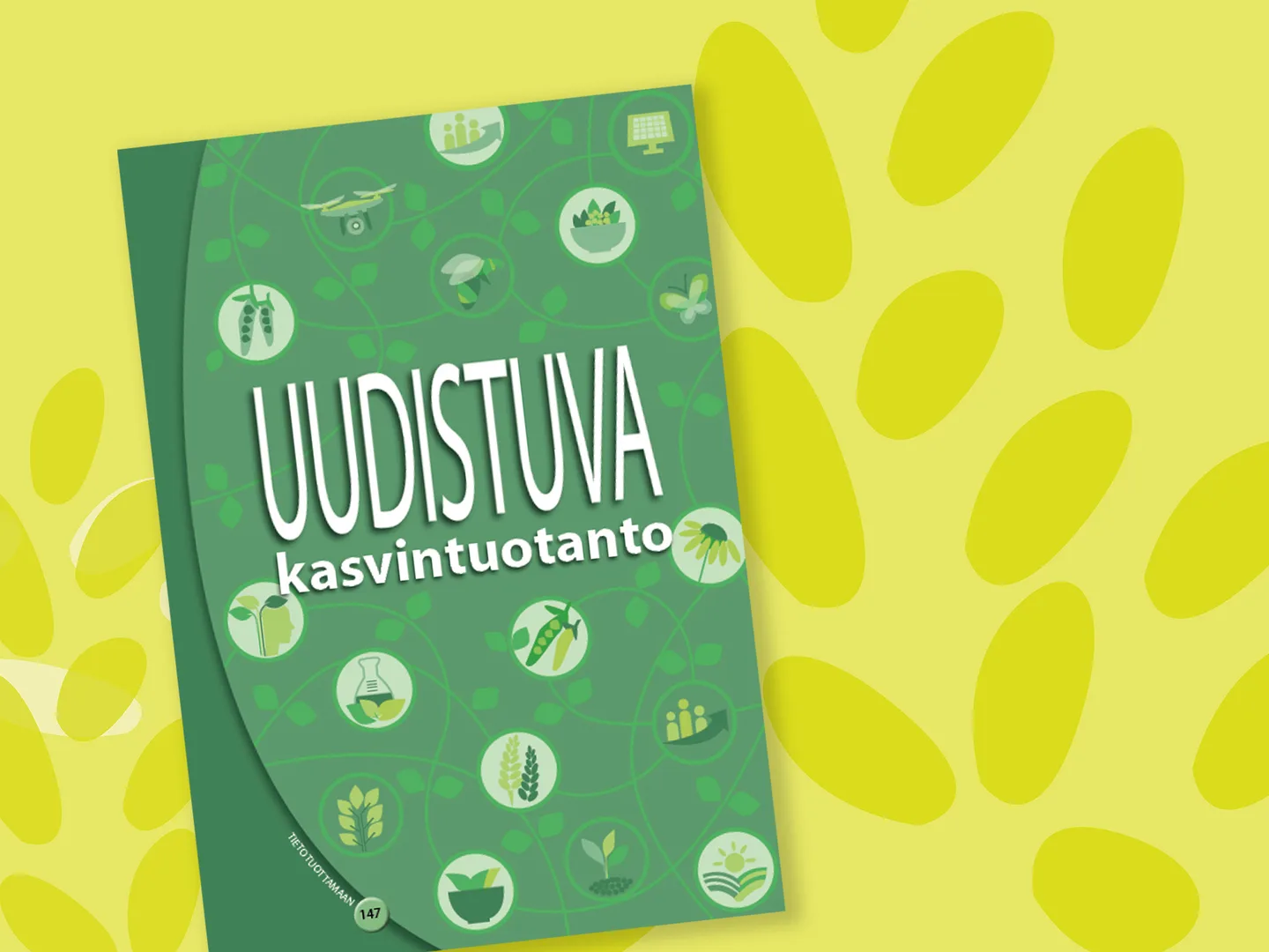 Uudistuva kasvintuotanto -kirjan kansikuva