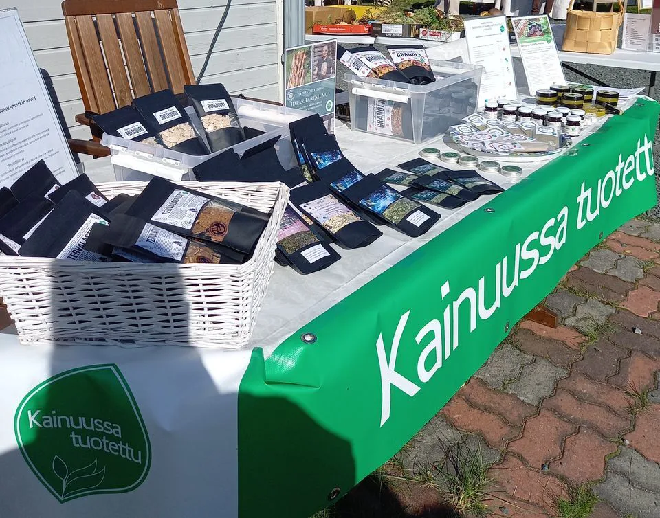 Kainuussa tuotettu poyta