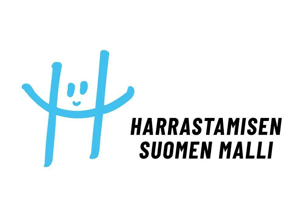 HSM logo vaaka sininen