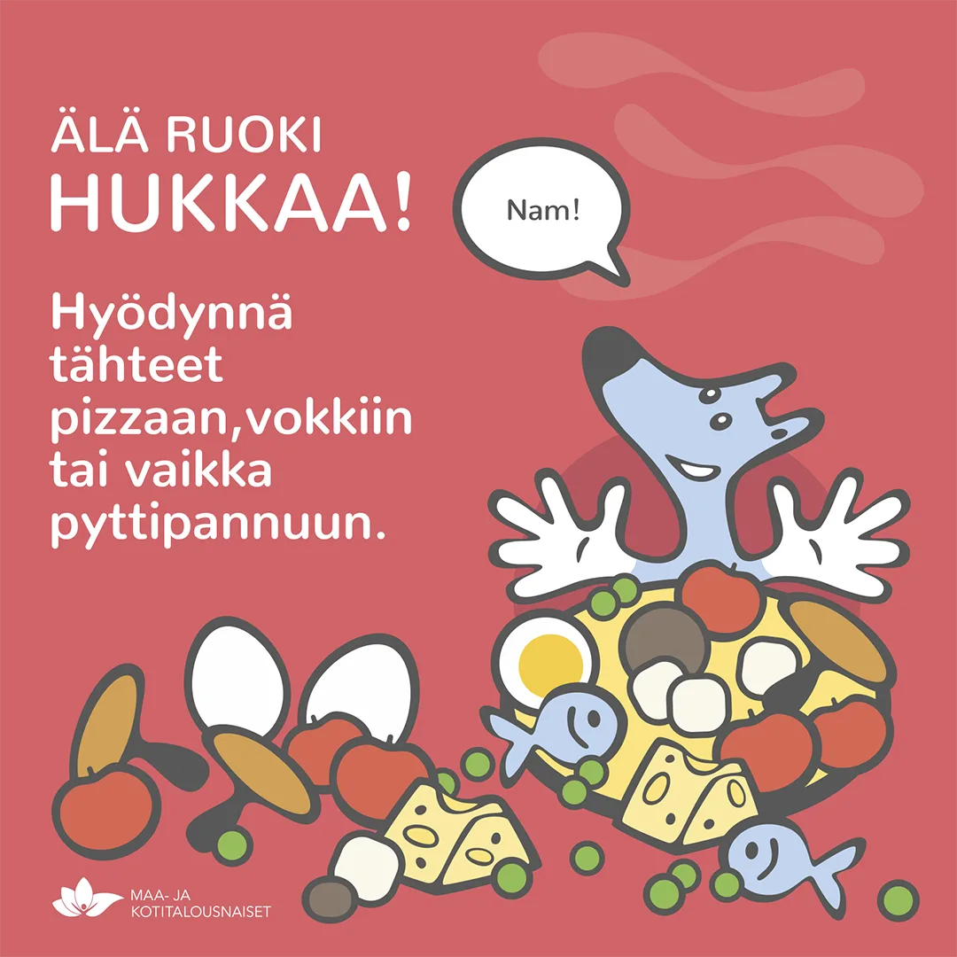 Älä ruoki hukkaa