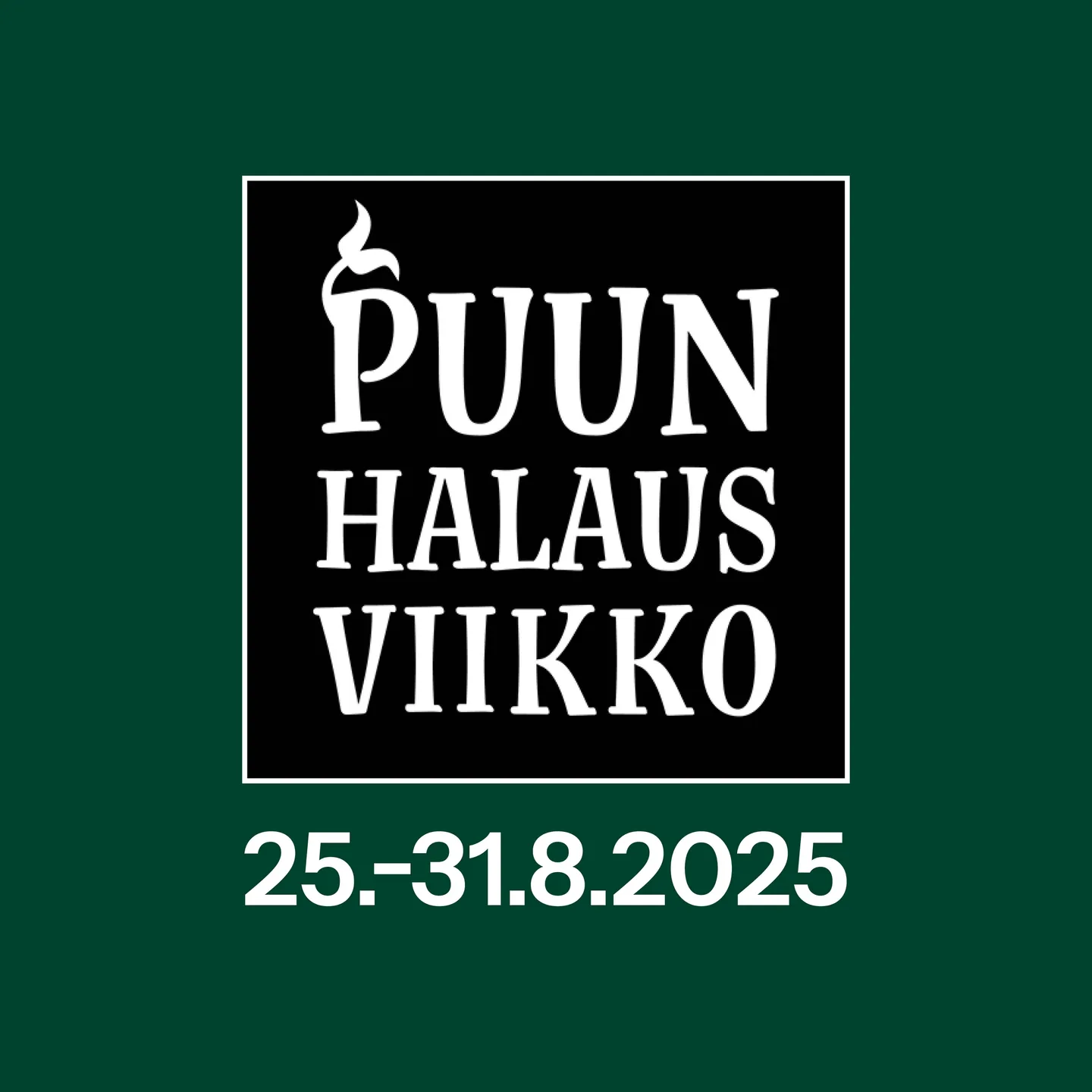 Puunhalausviikko 2025