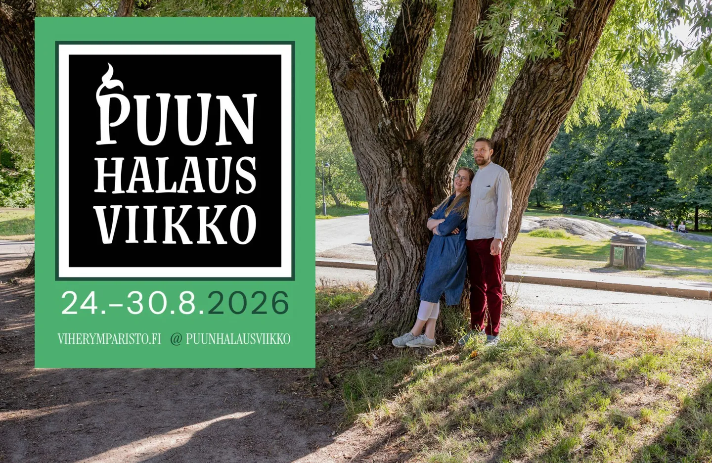 Puunhalausviikko 2026 Kuva Viherympäristöliitto Jenni Roth