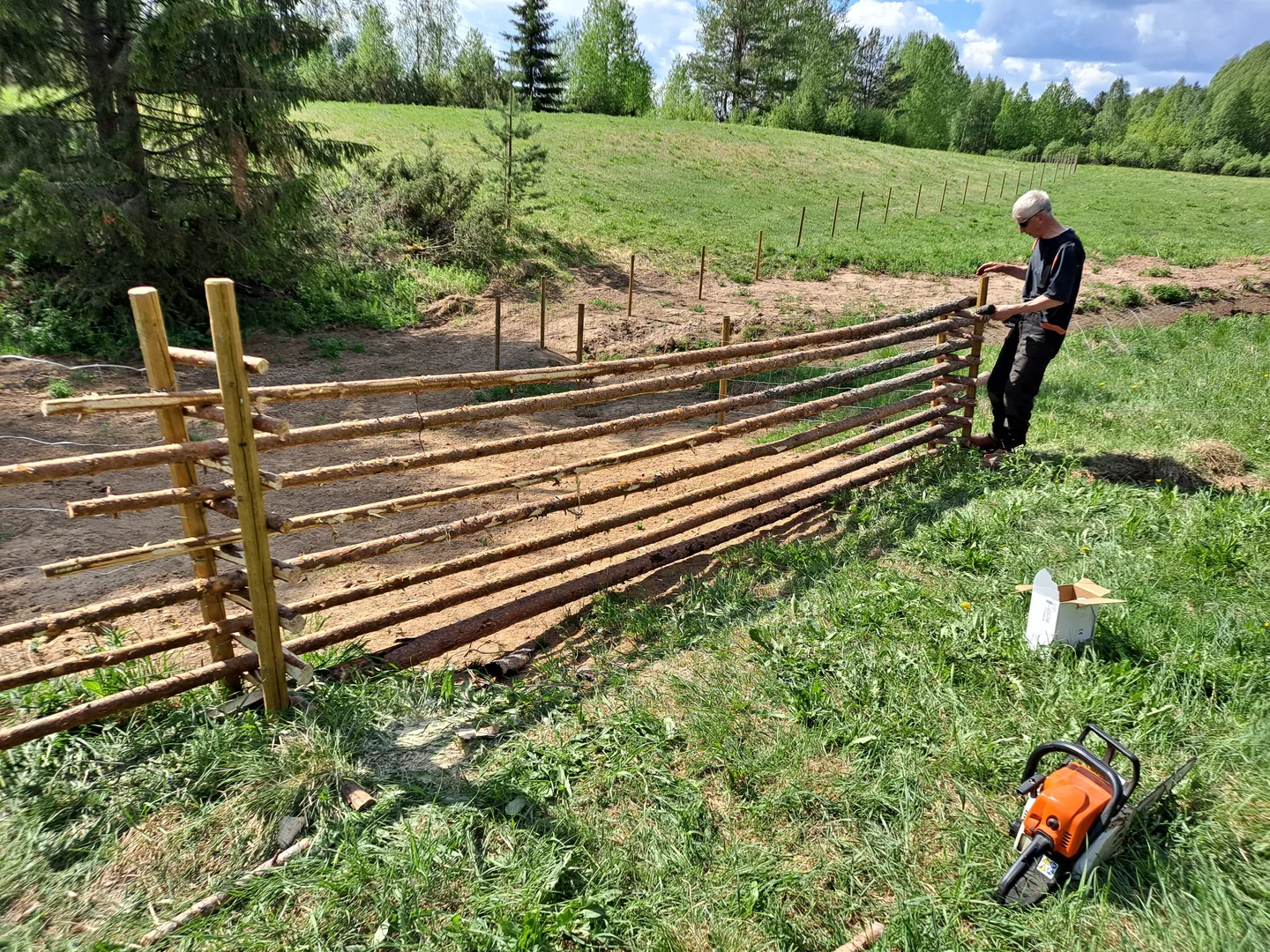 Viirin kyla Kemijoen jokivarsimaiseman hoitotyot