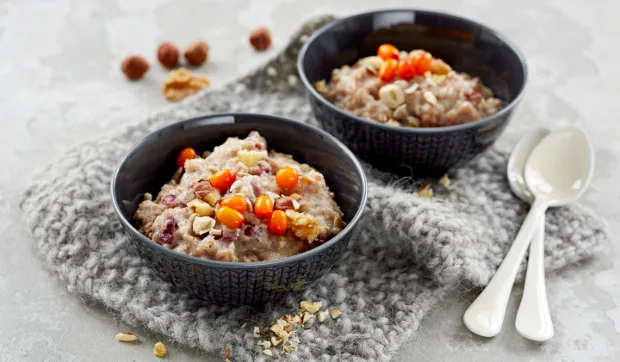 Marja-pähkinäpuuro