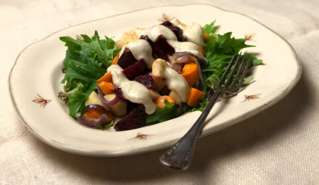 Mkn artikkeli ruokaneuvot paahdettu juuressalaatti kuvamaajakotitalousnaiset timoviljakainen vaaka