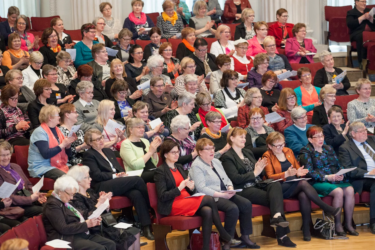 Historiikkijuhla 2016 juhlaväkeä