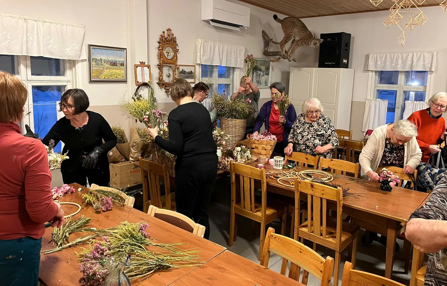 Kuivakukkakurssi Karsamaen maa ja kotitalousseura kuva Karsamaen maa ja kotitalouseura