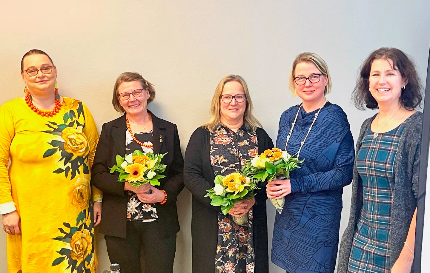 MKNK hallituksen uudet Kuva Minna Lehtipuu