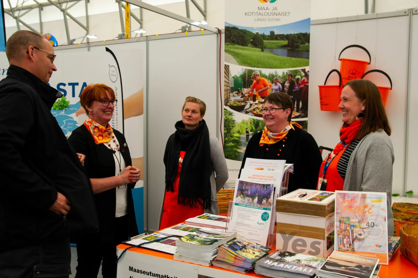 MKN-osaston tunnelmia Okrassa vuonna 2019. Kuva: Kaisa Uusi-Kraapo