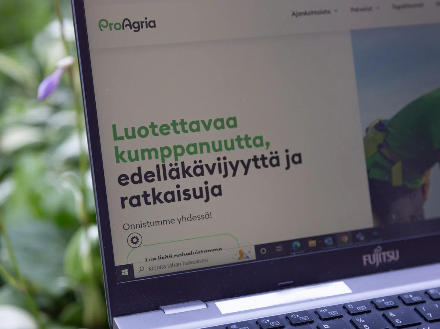 Pro Agria tilitoimisto ja talouspalvelut tietokone