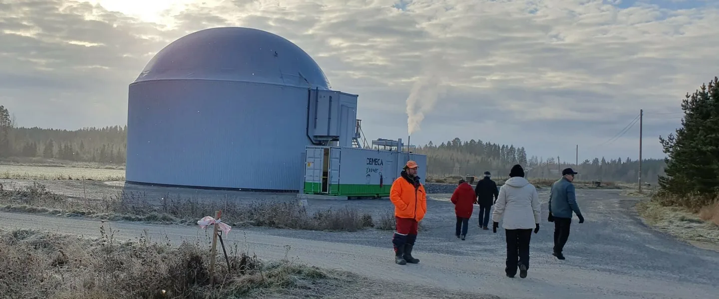 Biokaasureaktorin avajaiset
