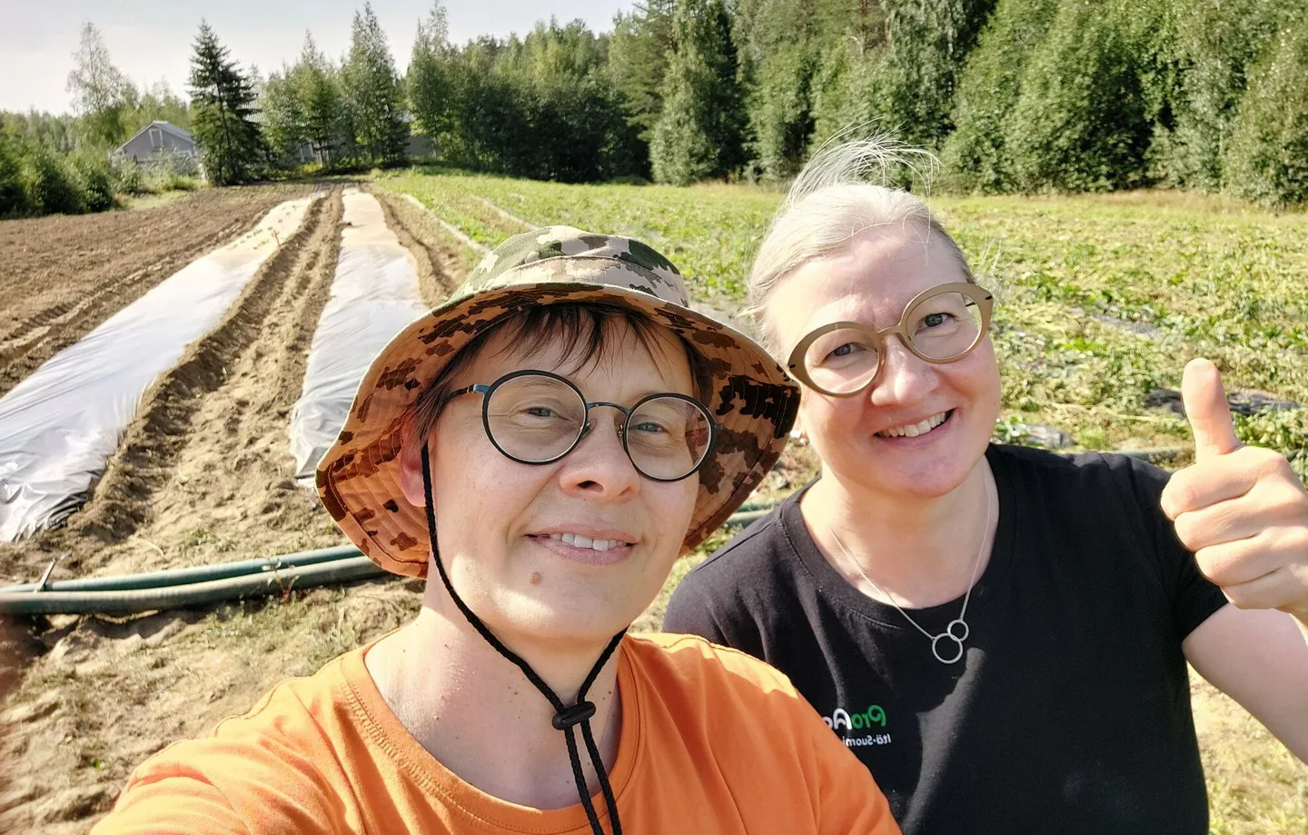 Kati Rikala, Luke, ja Päivi Turunen, ProAgria.