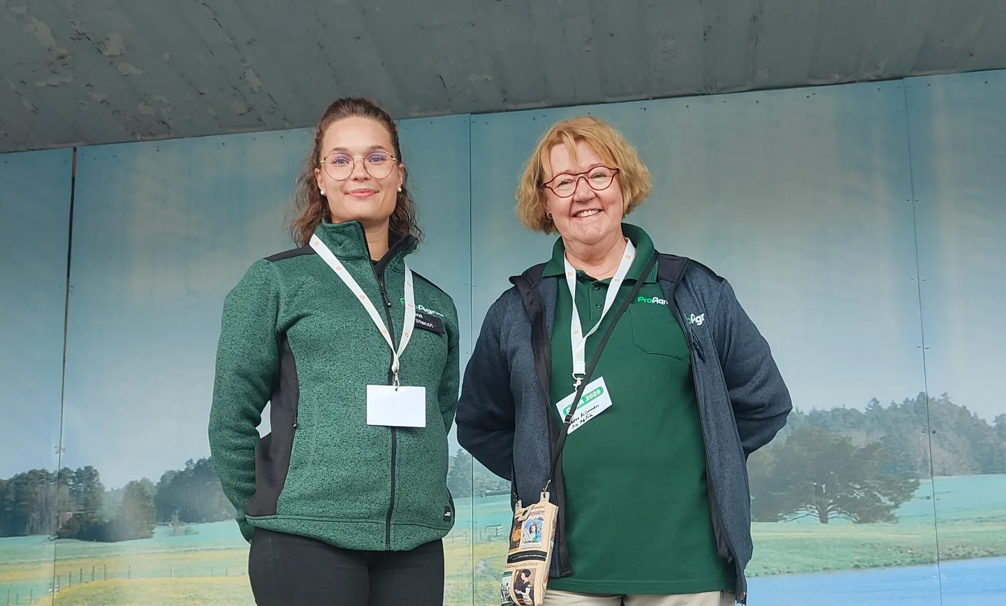 Iina Iltanen ja Jaana Kiljunen Okrassa 2025