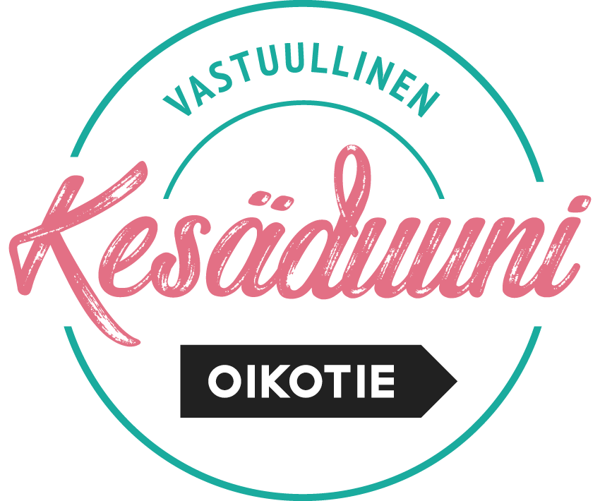 Vastuullinen kesäduuni -logo
