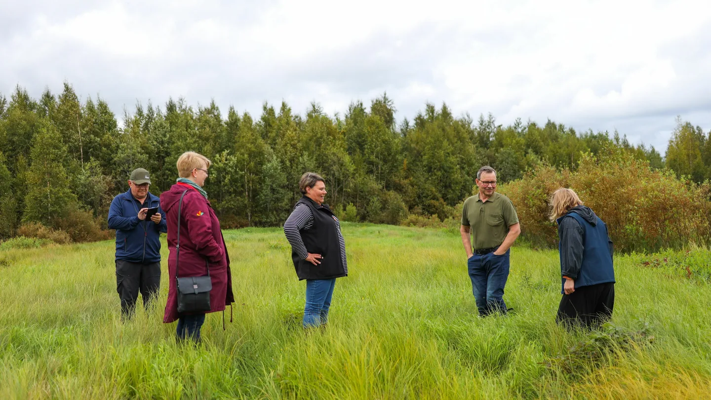 Turvepelto muutetaan kosteikoksi Utajarvella 2
