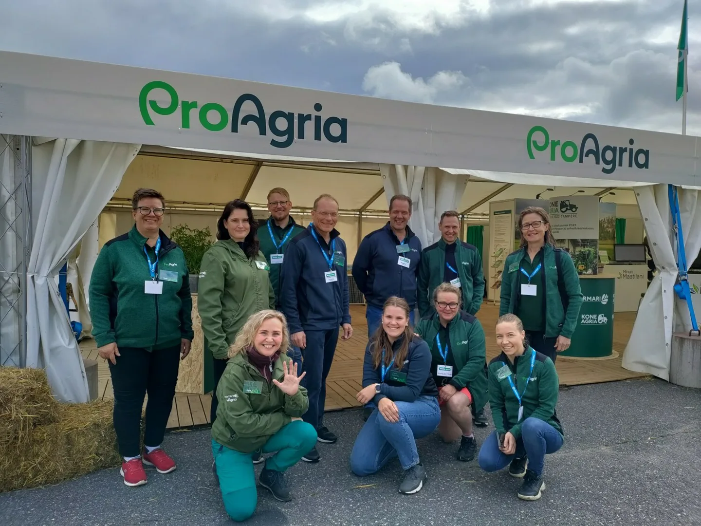 Okra maatalousnayttely 2023 Pro Agria porukka