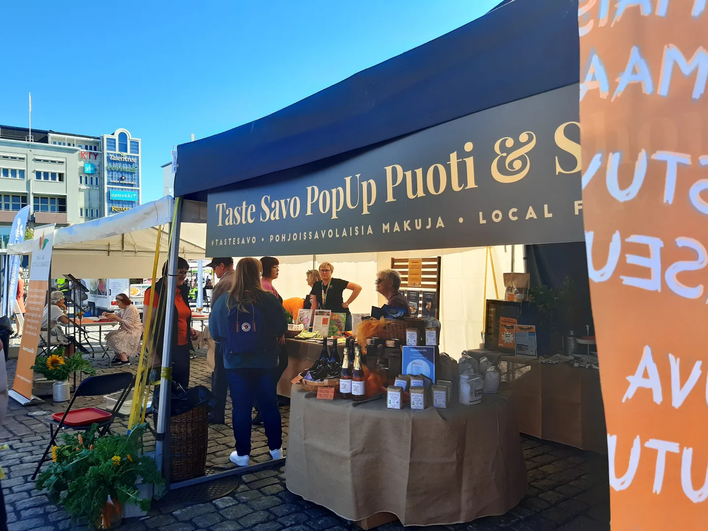 Taste Savo Pop Up puoti kuva