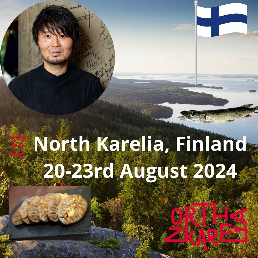 Japanese top chef Zaiyu Hasegawa visits North Karelia in the end of August