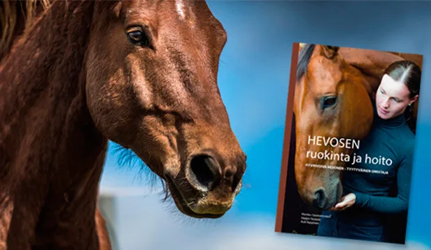 Hevoskirja artikkeli kansikuvalla