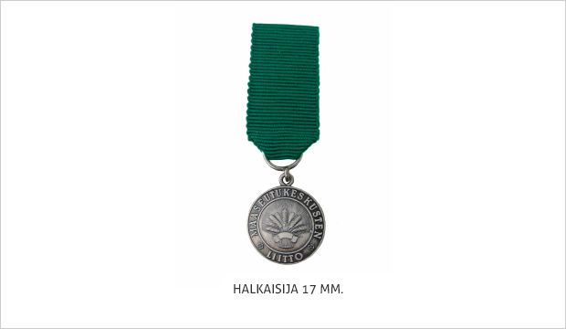 Hopeinen pienoismerkki