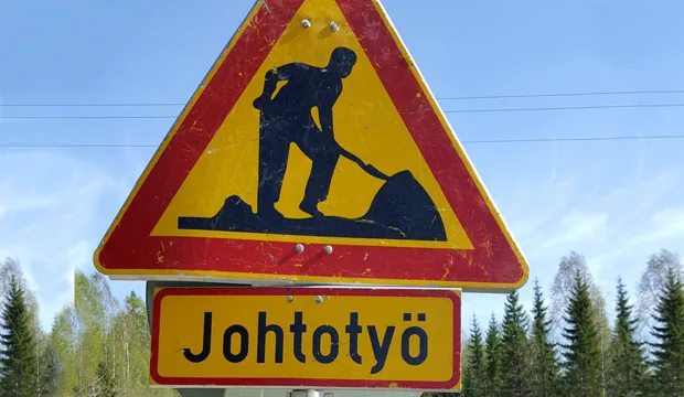 Johtotyokuva blogiuutinenartikkeli