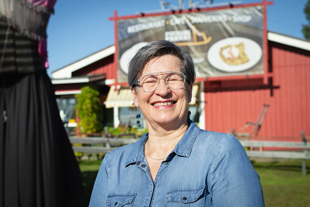 Yrittäjä Arja Niesniemi on hyödyntänyt ProAgrian yrityspalveluita.