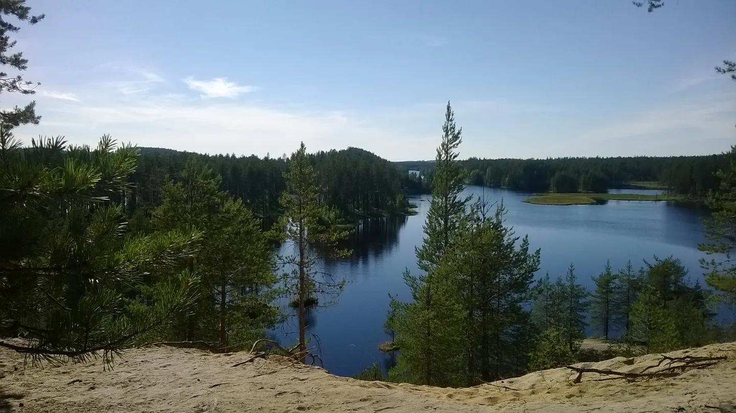 Hietajärvi Suomussalmella, kuvat Marika Turpeinen