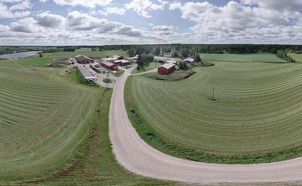 Toholampi pallopanoraama