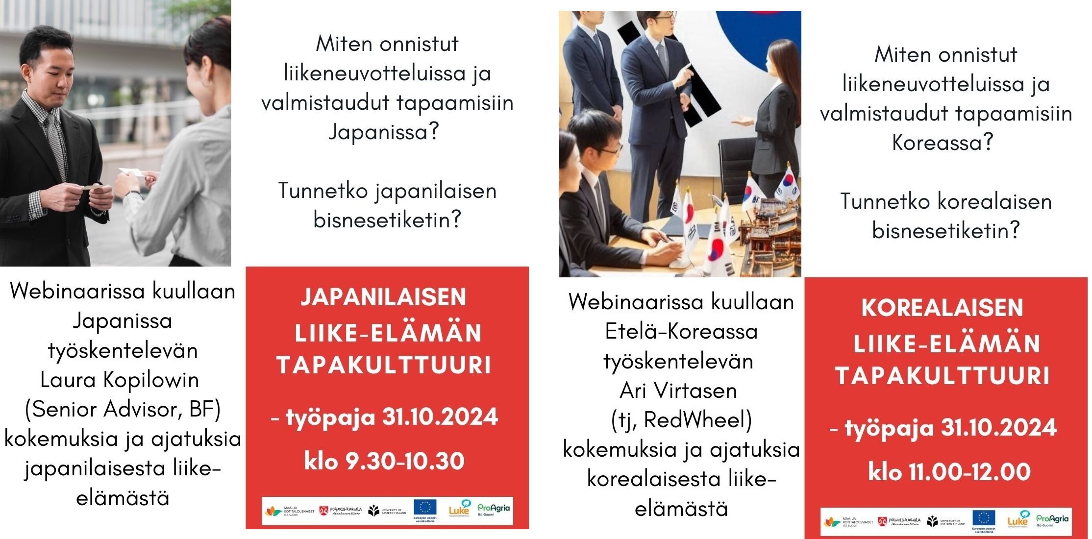 Liike-elämä työpajat