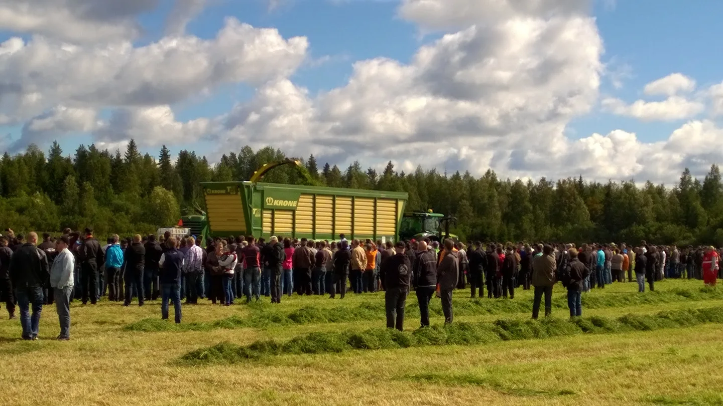 Työnäytökset kiinnostivat